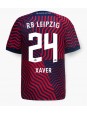 Billige RB Leipzig Xaver Schlager #24 Bortedrakt 2023-24 Kortermet